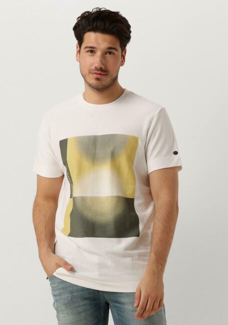 CAST IRON T-shirt SHORT SLEEVE R-NECK REGULAR FIT TWILL Gris clair - large