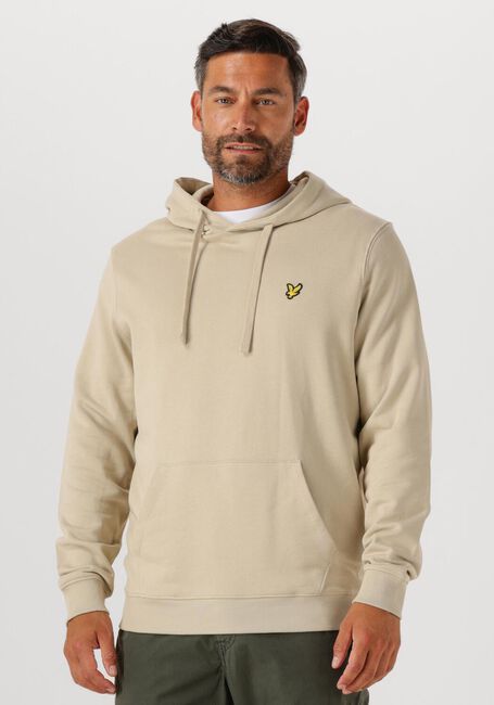 LYLE & SCOTT PULLOVER HOODIE Pulls & Gilets en taupe - large