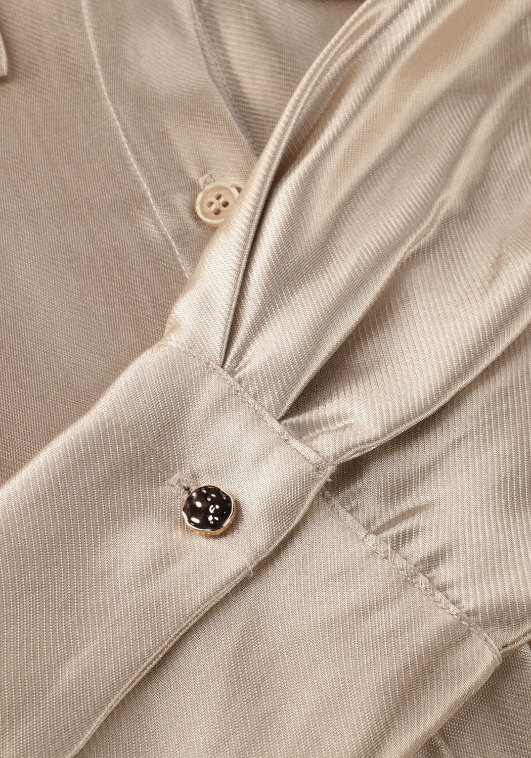 Gouden FREEBIRD Jurken WV-SHINY-TWILL-VIS-26-1 - large