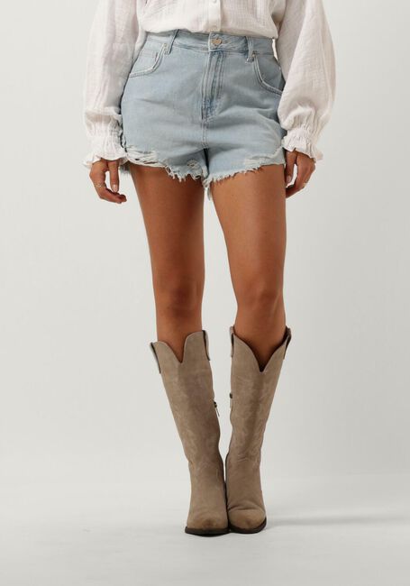 Blauwe NOTRE-V Broeken/jumpsuits X FLORINE - OSITO SHORT - large