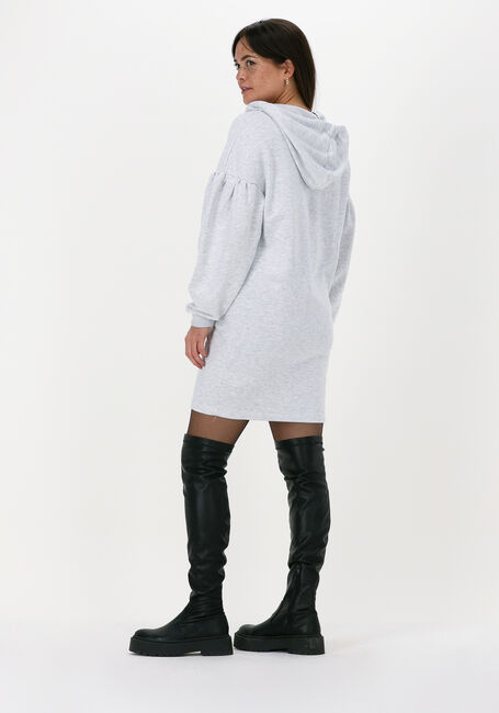 NA-KD Chandail HOODIE DRESS en gris - large