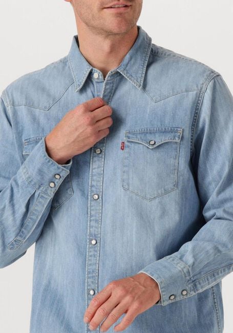 LEVI'S Chemise décontracté BARSTOW WESTERN Bleu clair - large