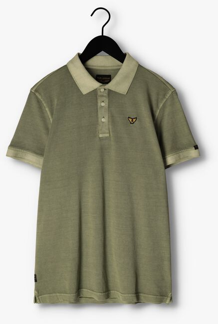 PME LEGEND Polo SHORT SLEEVE POLO GARMENT DYED PIQUE Olive - large
