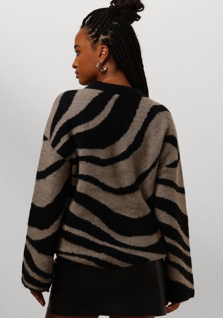 OBJECT Pull OBJDIANA LO L/S KNIT PULLOVER en noir - large