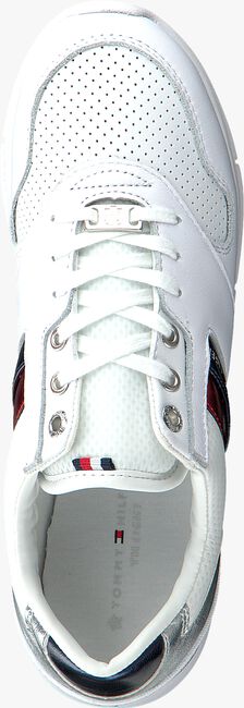 Witte TOMMY HILFIGER Sneakers LIGHT WEIGHT LEATHER SNEAKER - large