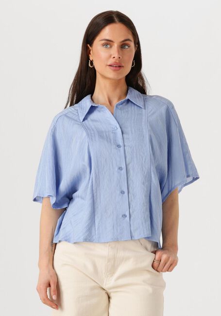 ANOTHER LABEL LOT SHIRT S/L Blouses en bleu - large