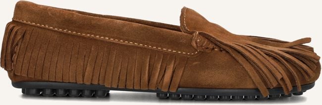 Bruine TORAL Mocassins OTOE FRINGES | Omoda