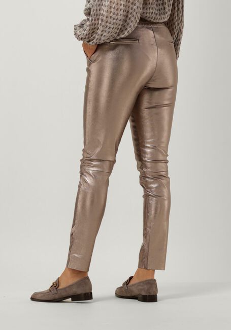 IBANA Pantalon POGGY METALLIC en bronze - large
