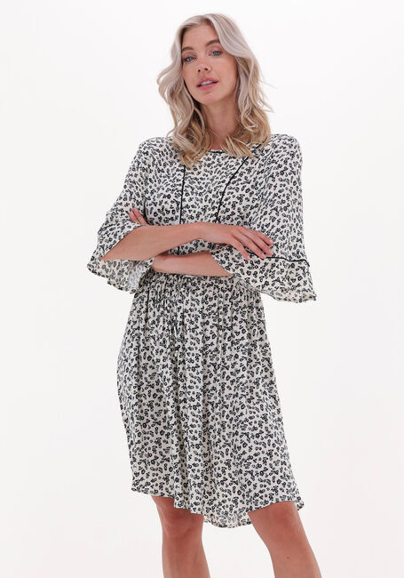 Multi SCOTCH & SODA Mini jurk T-SHIRT SHAPE DRESS WITH FLOUNCE SLEEVES - large