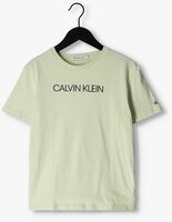 CALVIN KLEIN T-shirt INSTITUTIONAL T-SHIRT en vert - medium