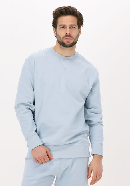 Lichtblauwe SELECTED HOMME Sweater SLHJASON340 CREW NECK SWEAT S  - large