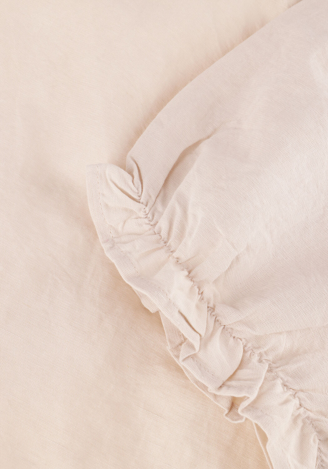 NEO NOIR Haut ODESA LINEN BLOUSE Sable - large