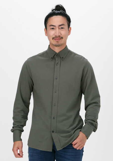 TIGER OF SWEDEN Chemise décontracté FENALD Vert foncé - large