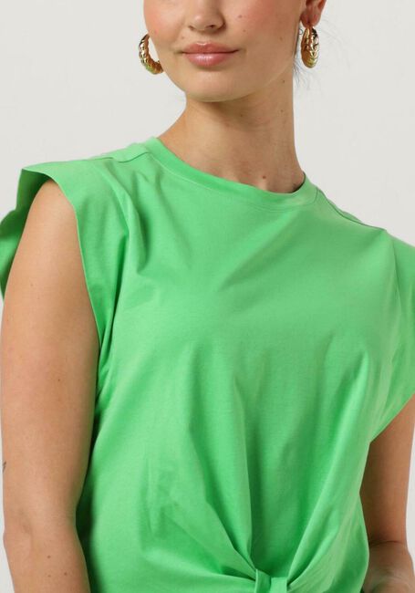 Groene SCOTCH & SODA Top RELAXED-FIT KNOTTED T-SHIRT - large