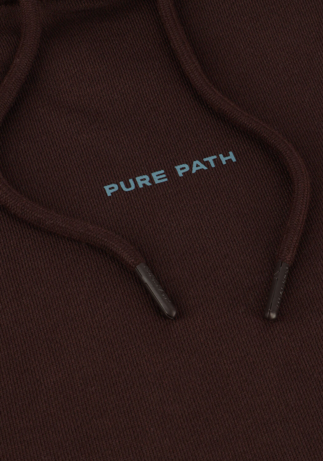 PURE PATH Chandail LOOSE FIT HOODIE LS SWEATERS en marron - large