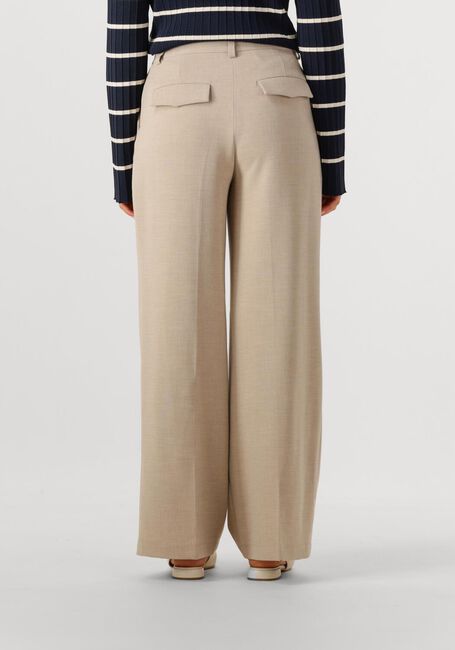 OBJECT Pantalon OBJIVY HW WIDE PANT en beige - large
