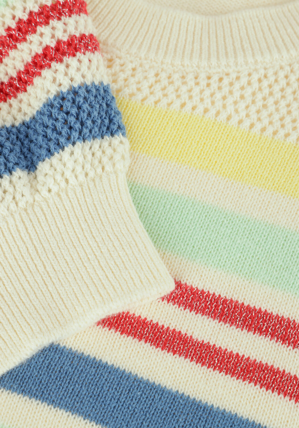 NONO Haut KAE KNITTED TOP en beige - large