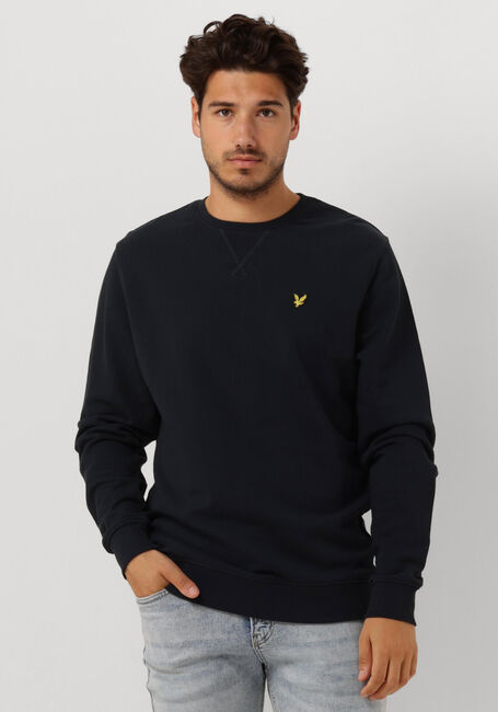 LYLE & SCOTT Pull CREW NECK SWEATSHIRT Bleu foncé - large