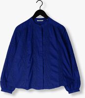 Blauwe SCOTCH & SODA Blouse SHIRT WITH BROIDERIE ANGLAISE