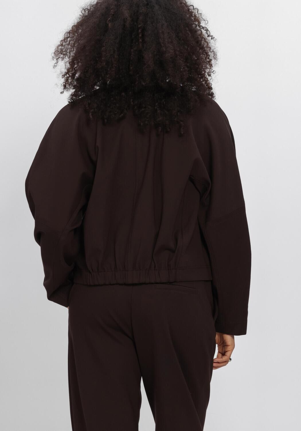 Bruine SUMMUM Vest JACKET PUNTO MILANO - large