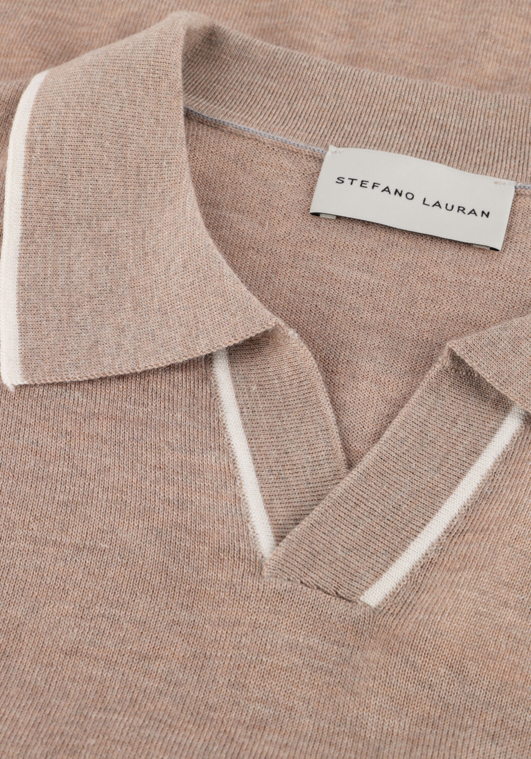 Beige STEFANO LAURAN Polo POLO BORRE - large