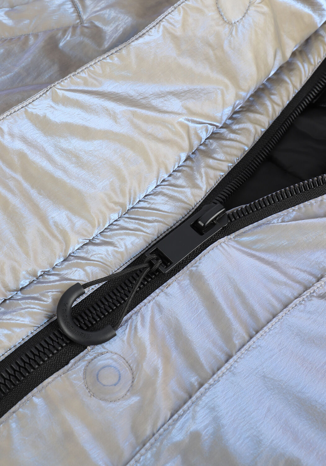 KRAKATAU Veste matelass&eacute; QW324 en argent - large