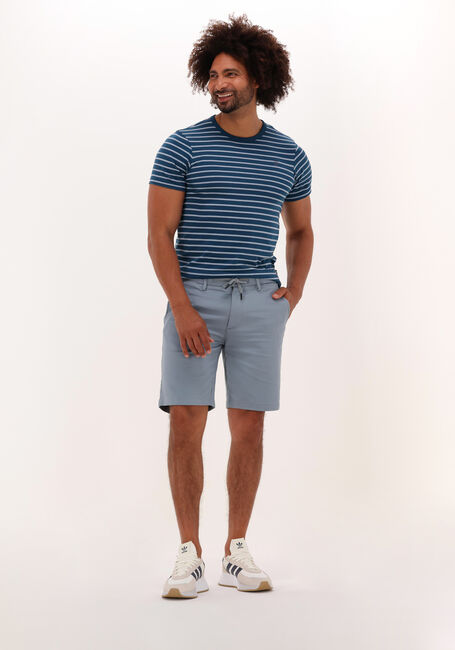 Lichtblauwe DSTREZZED Korte broek JOGGER SHORTS TWILL KNIT - large