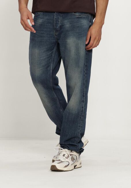 PURE PATH Straight leg jeans THE ERIC en bleu - large