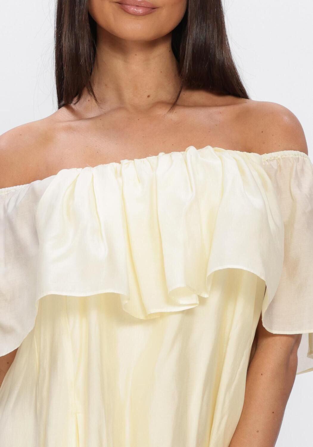 COPENHAGEN MUSE Robe midi CMMOLLY-DRESS en jaune - large