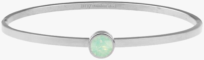 MY JEWELLERY Bracelet LITTLE STONE BANGLE GREEN en argent - large