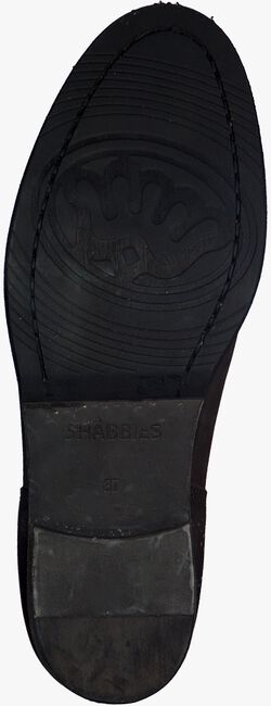 Bruine SHABBIES Enkellaarsjes 250187  - large