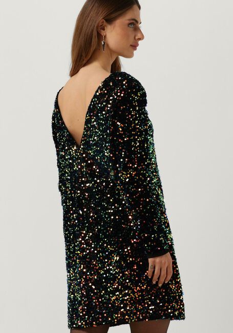 COLOURFUL REBEL Mini robe TINA SEQUINS STRAIGHT DRESS en multicolore - large