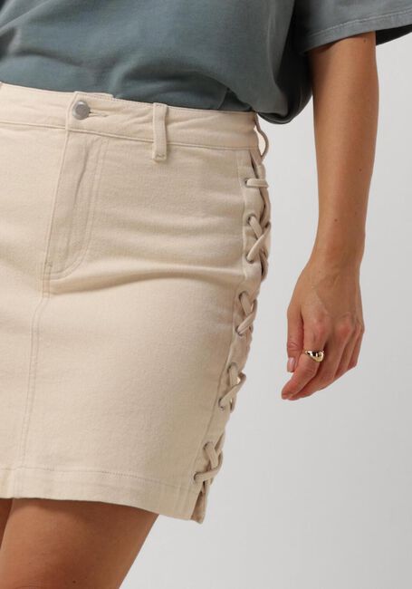 CATWALK JUNKIE Mini-jupe LACED SKIRT Écru - large