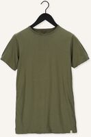 Donkergroene DSTREZZED T-shirt MC. QUEEN BASIC TEE ORGANIC SLUB JERSEY Donkergroene DSTREZZED T-shirt MC. QUEEN BASIC TEE ORGANIC SLUB JERSEY - medium