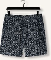 PURE PATH Pantalon courte SHORTS WITH ALL-OVER-PRINT AND CORDS Bleu foncé PURE PATH Pantalon courte SHORTS WITH ALL-OVER-PRINT AND CORDS Bleu foncé - medium
