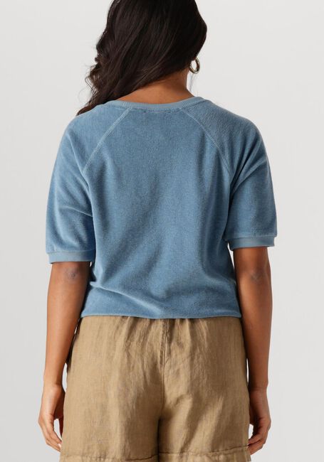BY-BAR Haut NEVA SLUB TOP en bleu - large