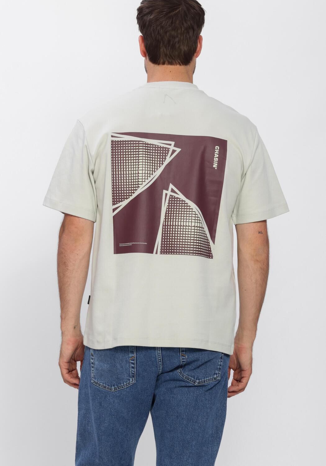 CHASIN T-shirt 52110080_IDO TEE Gris clair - large