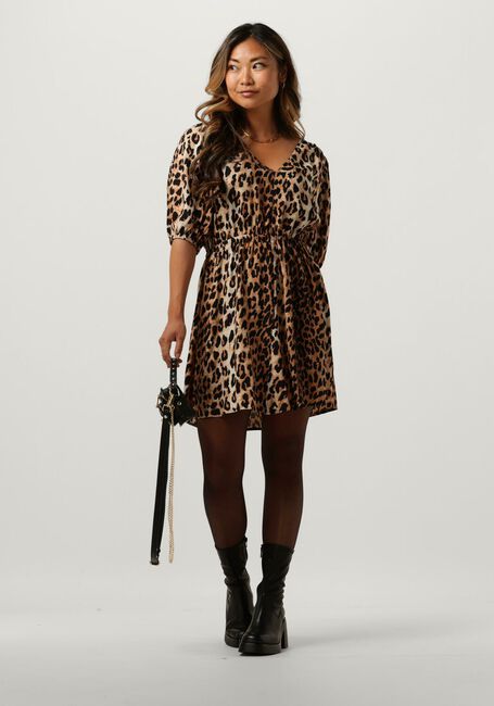 CATWALK JUNKIE Mini robe DR LEOPARD en marron - large
