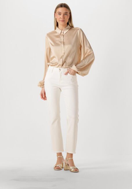 JANICE Bootcut jeans COOPER en blanc - large