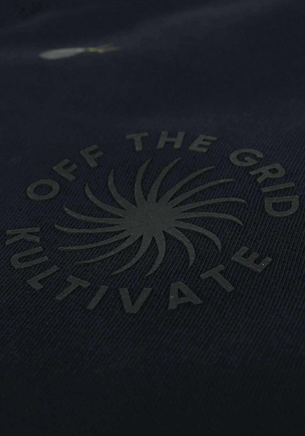 Donkerblauwe KULTIVATE Sweater SW OFF THE GRID - large