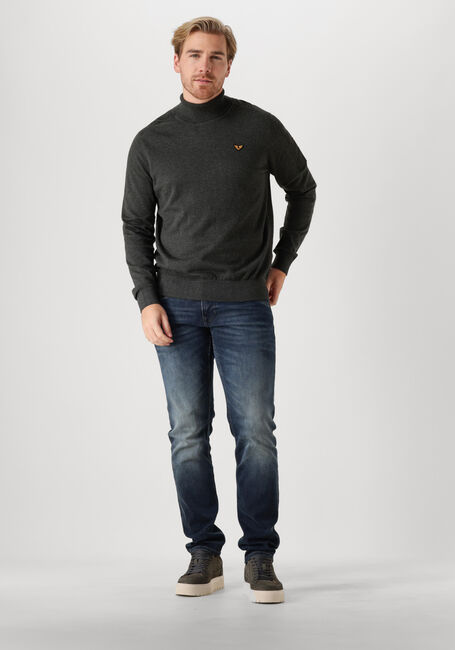 Grijze PME LEGEND Truien/vesten TURTLENECK COTTON KNIT - large