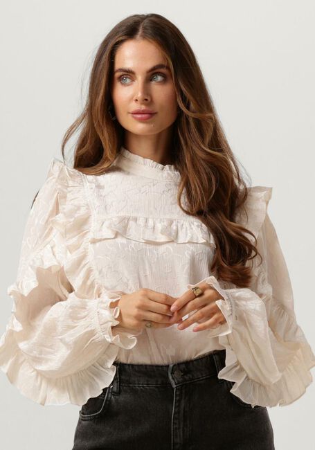 STUDIO AMAYA Blouse KATIE en beige - large