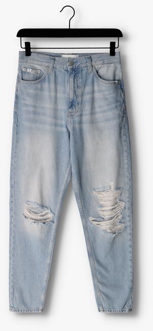 CALVIN KLEIN Mom jeans MOM JEAN ANKLE Bleu clair - large