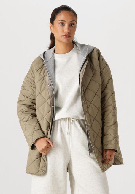 Khaki WITHBLACK Gewatteerde jas WBLMILANA QUILTED JACKET - large