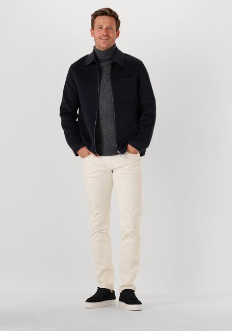 Donkergrijze PROFUOMO Coltrui PULLOVER ROLL NECK WOOL BLEND - large