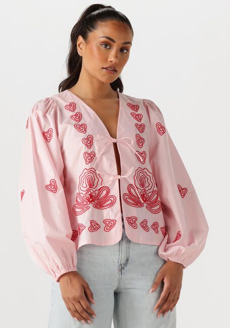 SISSEL EDELBO MAUDE TOP Blouses en rose - large