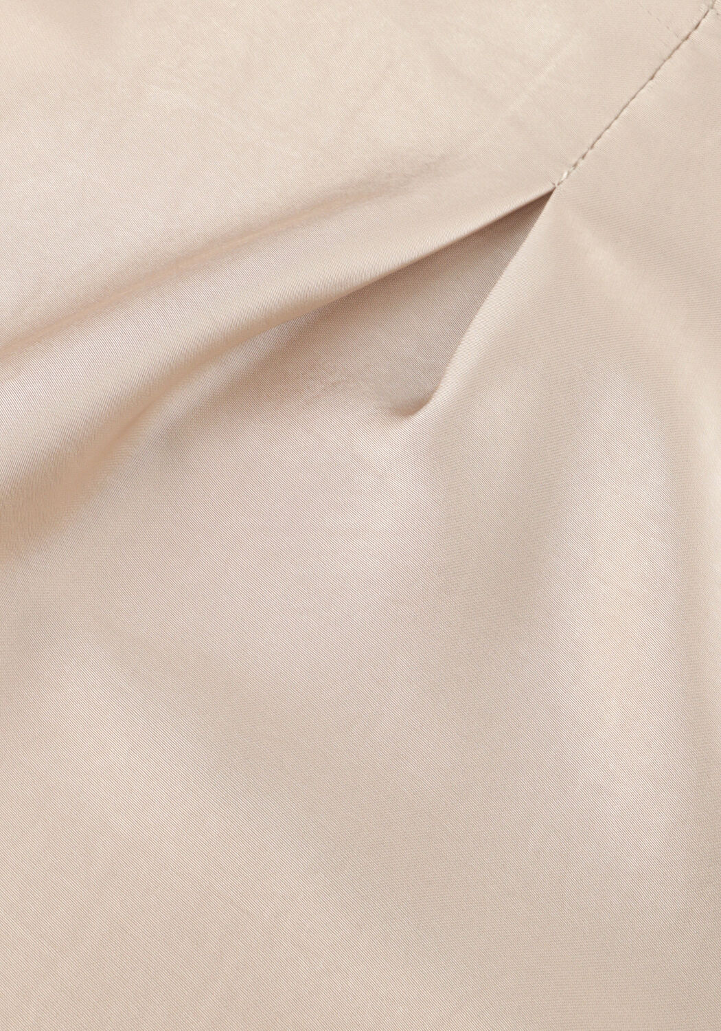 Beige NEO NOIR  CAPRINA HEAVY SATEEN BLOUSE - large