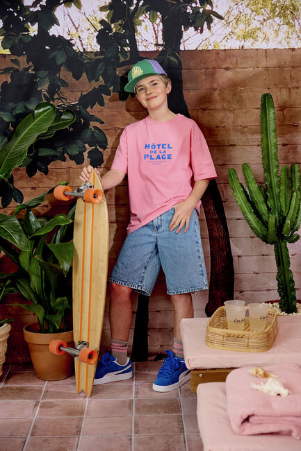 Z8 Pantalon courts WES en bleu - large