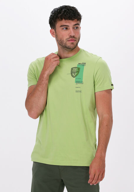 PME LEGEND T-shirt SHORT SLEEVE R-NECK SINGLE JERSEY en vert - large