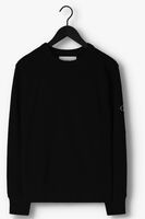 Zwarte CALVIN KLEIN Sweater MONOGRAM SLEEVE BADGE CN